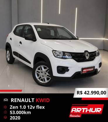 RENAULT KWID 1.0 12V SCE FLEX ZEN MANUAL RENAULT KWID 1.0 12V SCE FLEX ZEN MANUAL